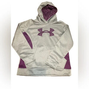 Girls Size Lg Under Armour Hoodie. Excellent Condition.
